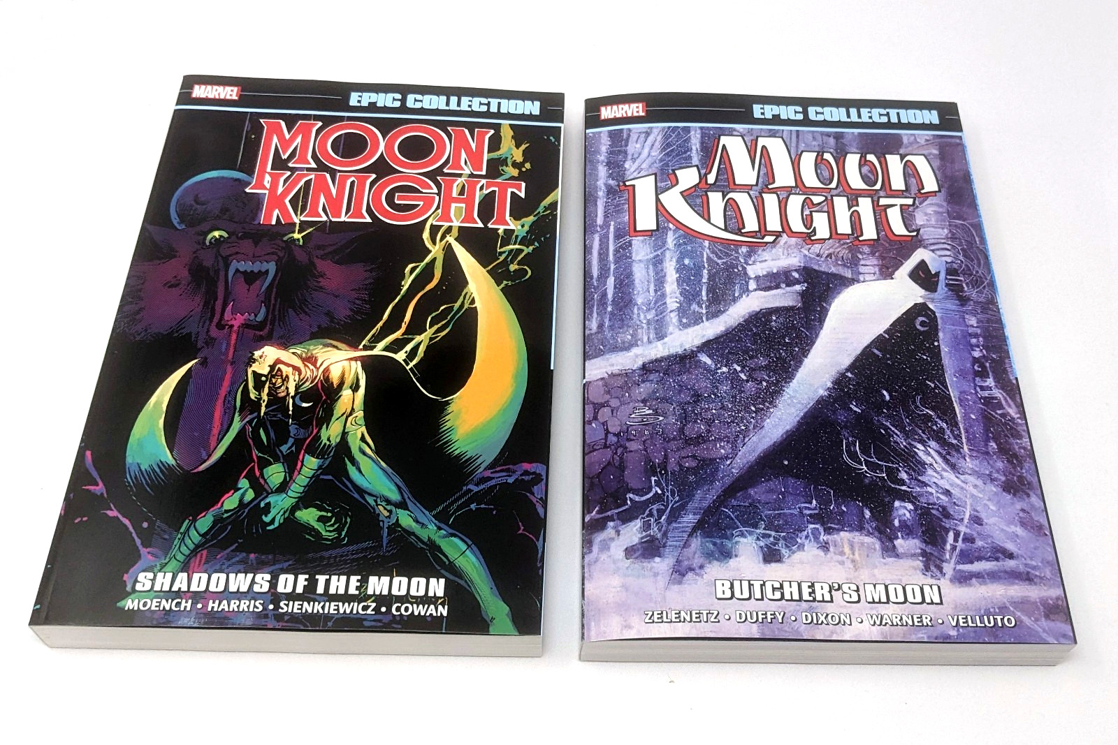 LOT of 2 Moon Knight Shadow Of Moon & Butcher Moon MARVEL NEW