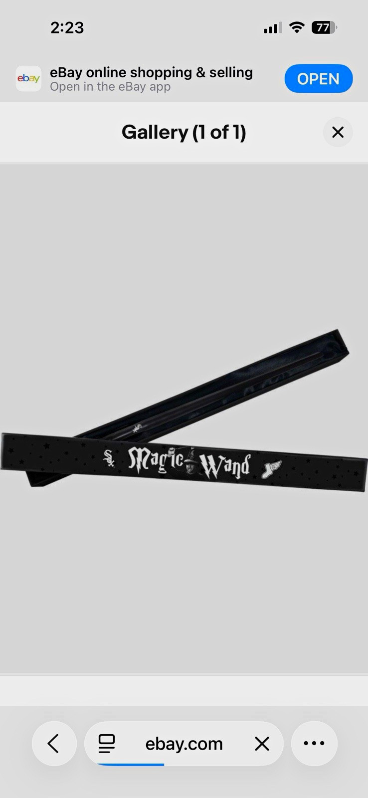 White Sox Magic Wand Chicago White Sox Giveaway 9/4/26 SGA New Vasil