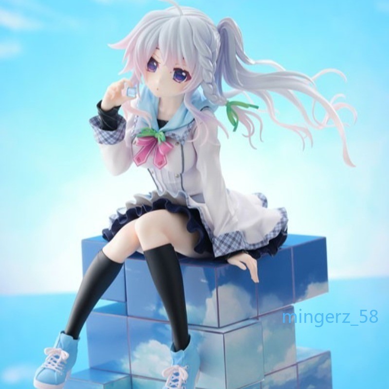 9-nine- Nimi Sora 1/7 Scale PVC Figure Collectible Desktop Decor Christmas Gift
