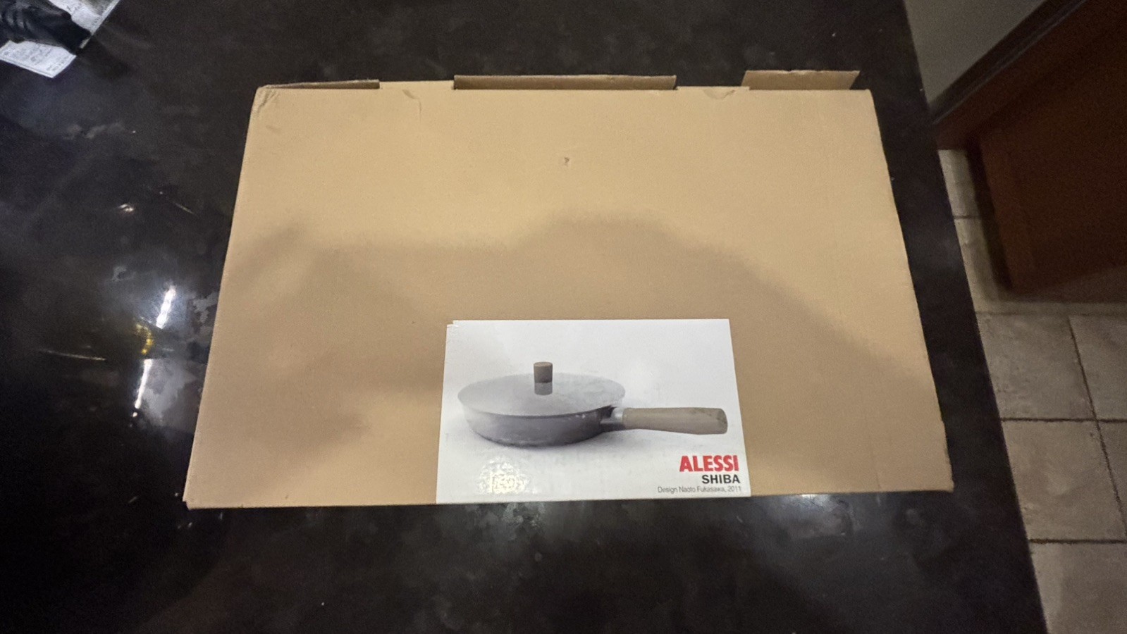 Vintage 2011 ALESSI SHIBA FRYING PAN  NOS