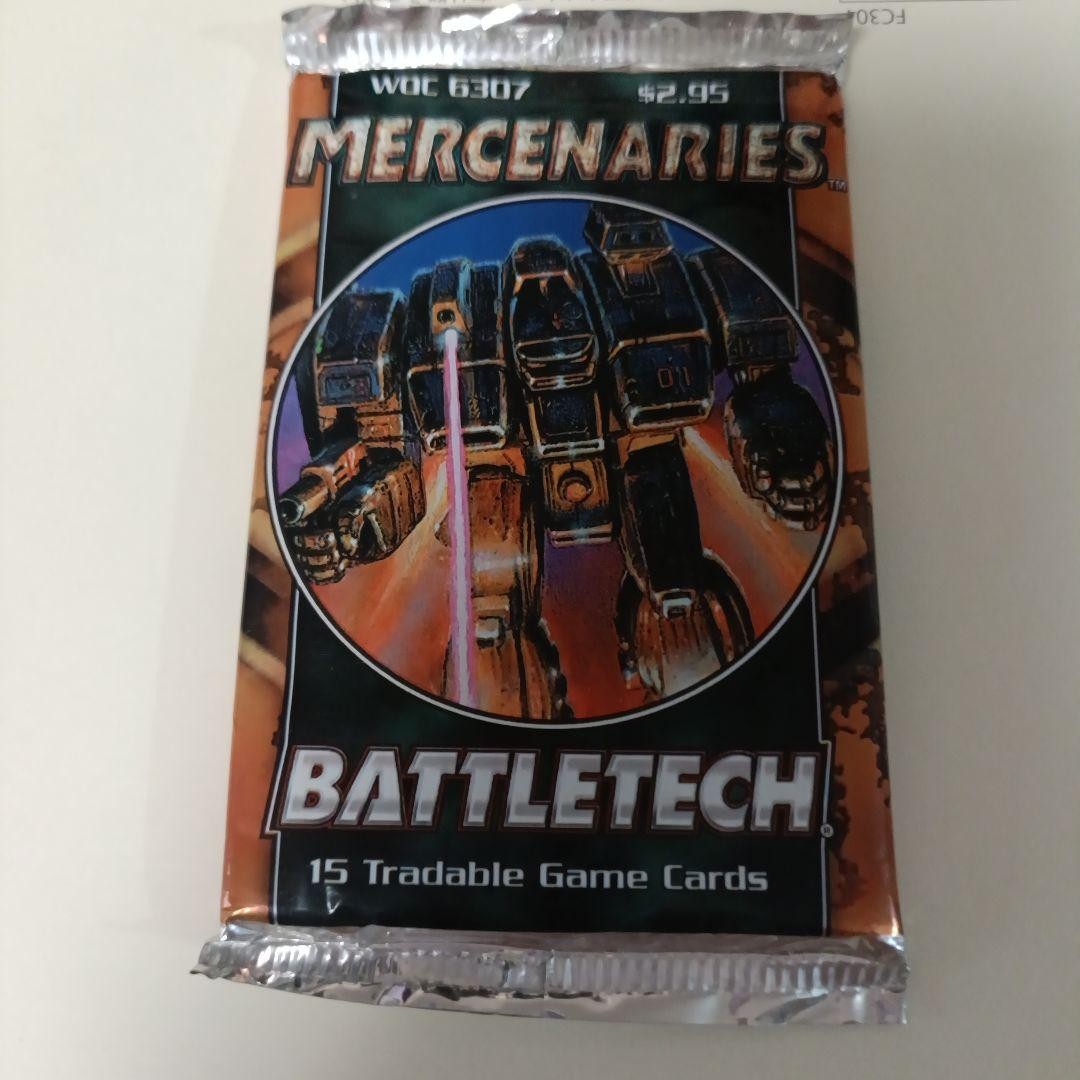 BattleTech Mercenaries Battletech Boosters #3b319c