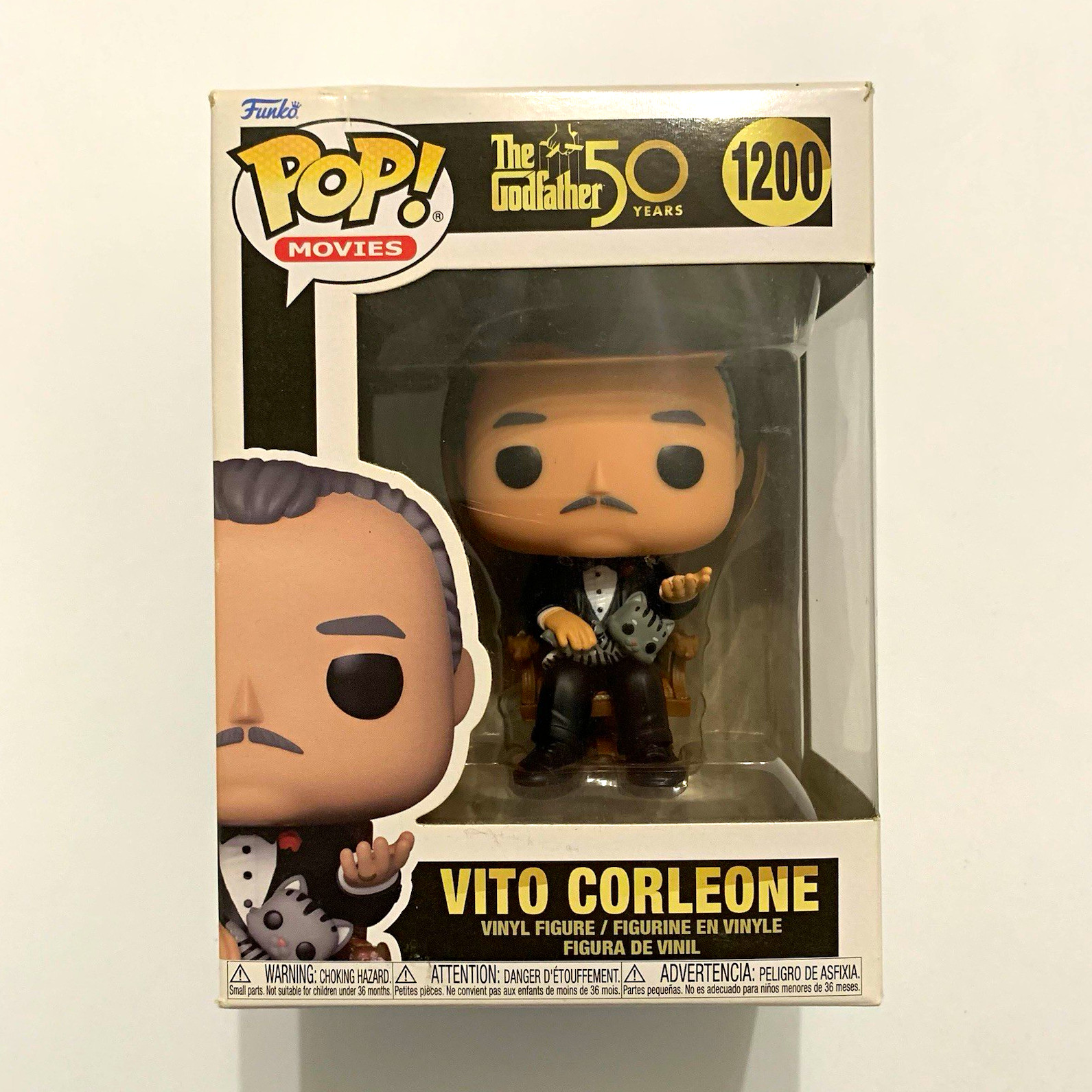 Funko Pop Movies The Godfather Vito Corleone 50 Years #1200 Vinyl New