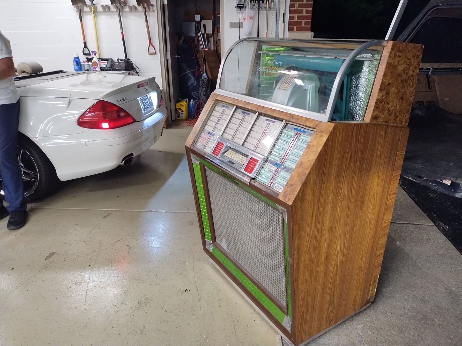 RESTORED Vintage Seeburg Select-O-Matic 100 Jukebox Model M100B 1950 Legendary