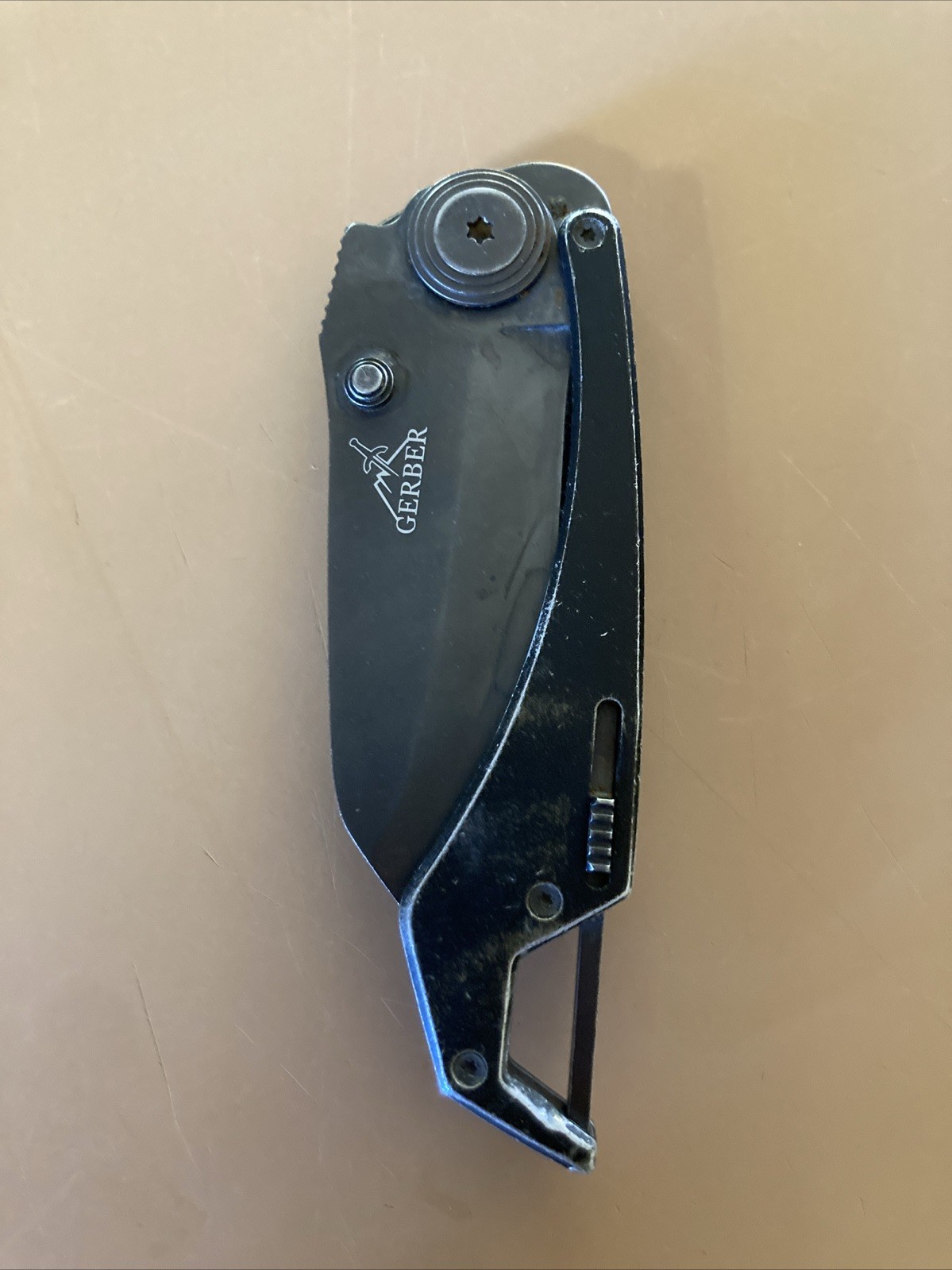 Vintage Gerber Descent 2 Discontinued Folding Tactical Liner Lock HTF