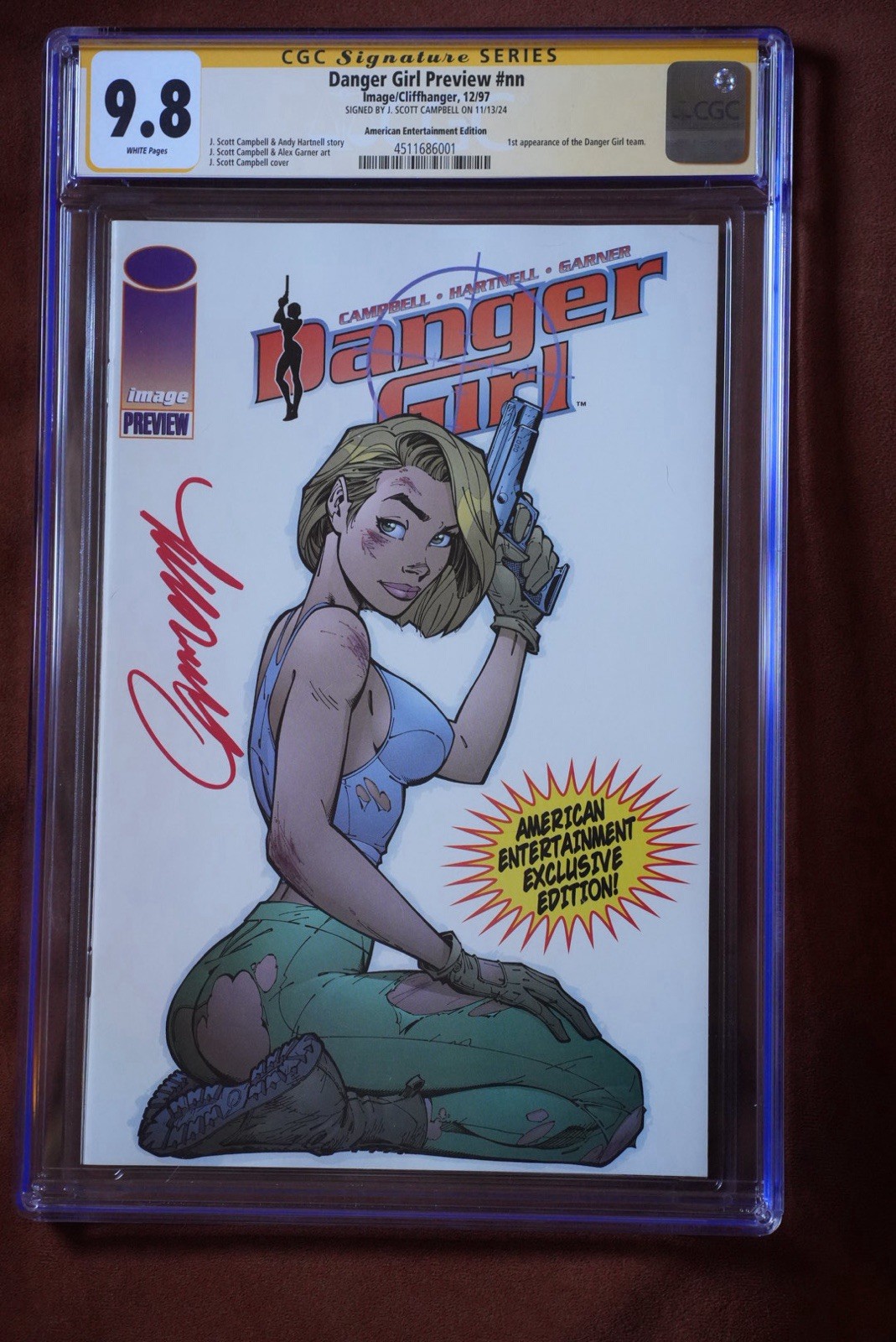 Danger Girl American Entertainment Exclusive Preview J Scott Campbell Image