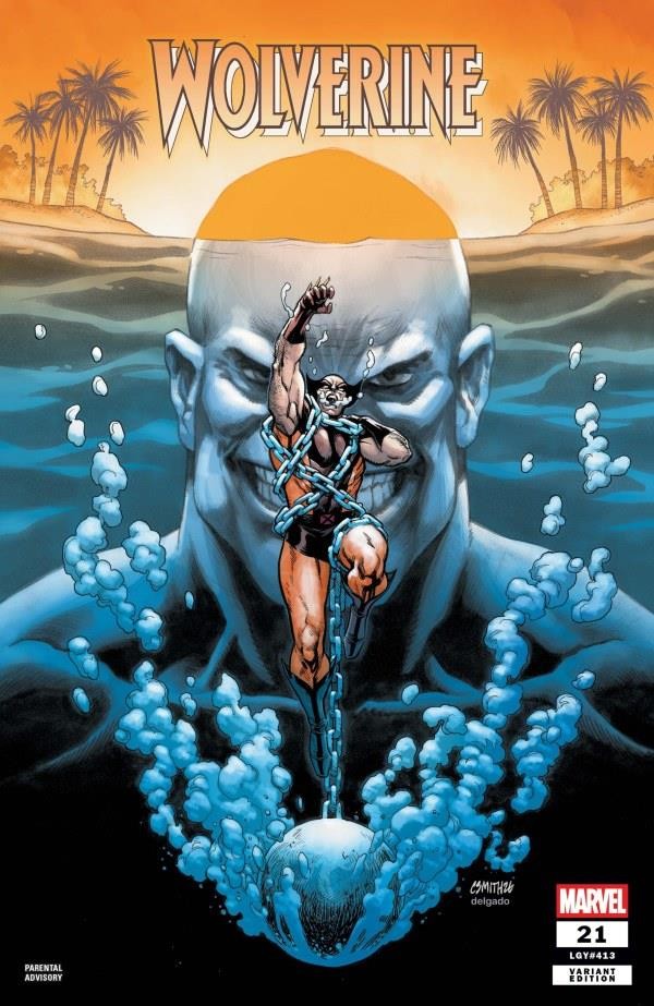 WOLVERINE #21 CORY SMITH SPOILER VARIANT Marvel Comic Book 2026
