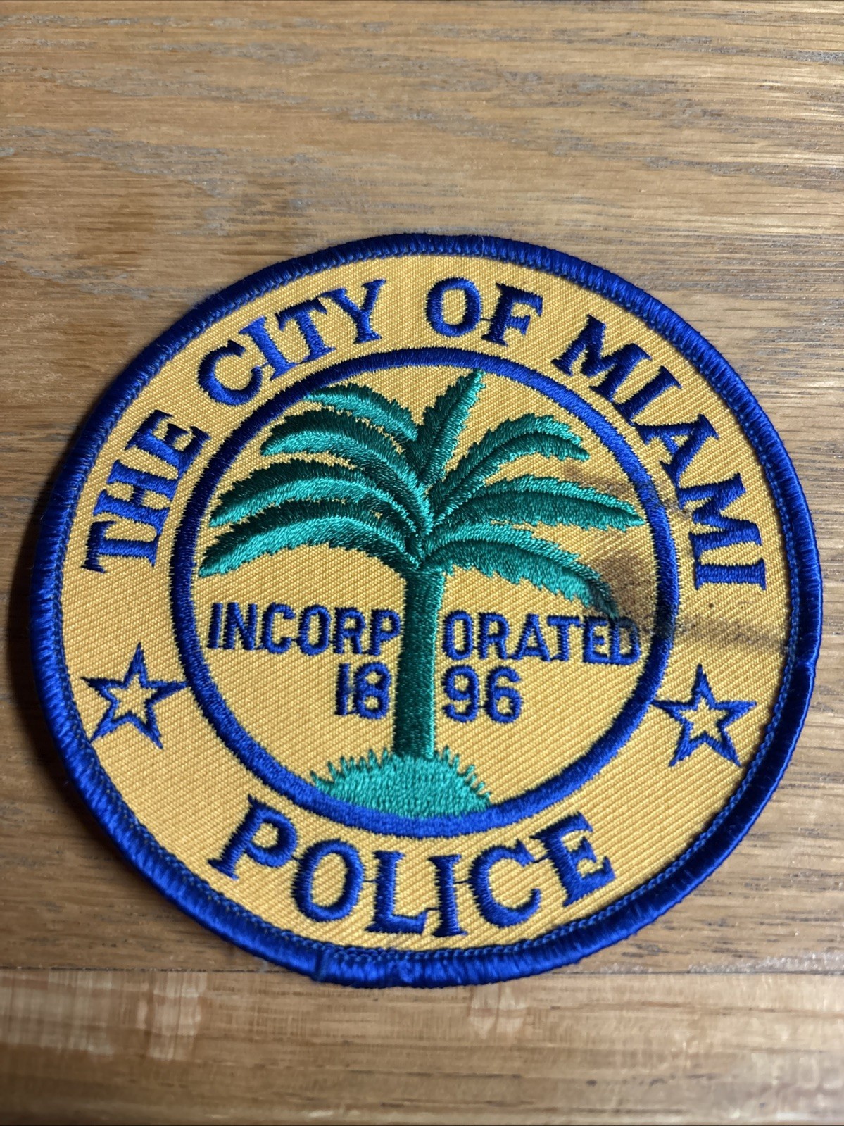 Miami Police Florida Patch Used 