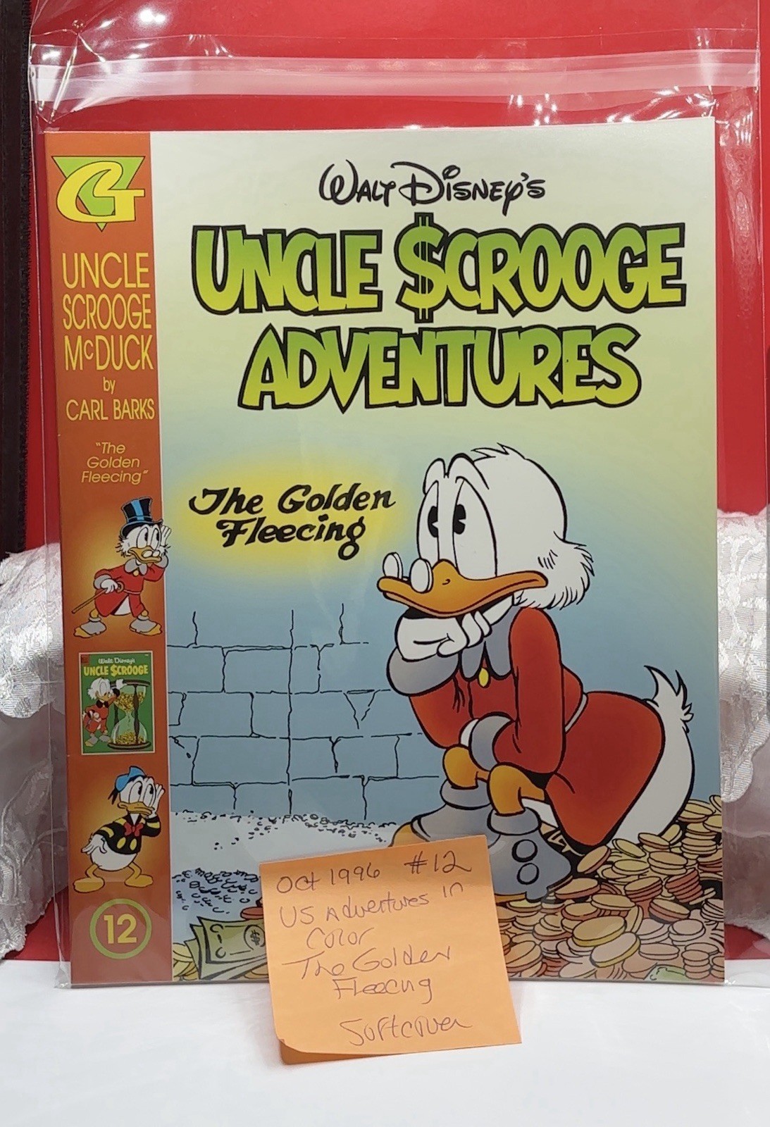 1996 Uncle Scrooge Adventures #12 The Golden Fleecing F/VF Gladstone Disney