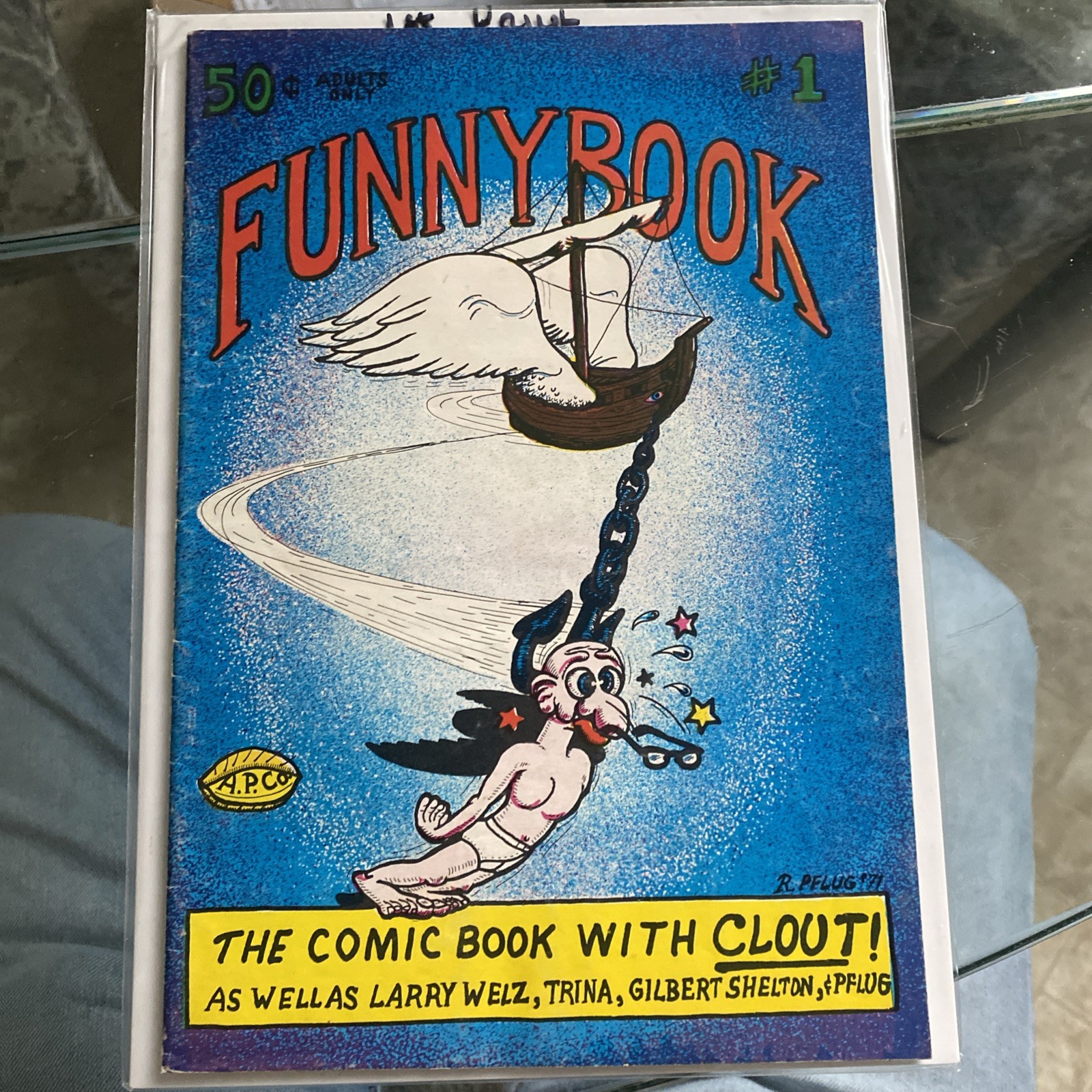Funny-Book #1 The Comic Book With Clout 1971  First Appearance of Cherty Poptart