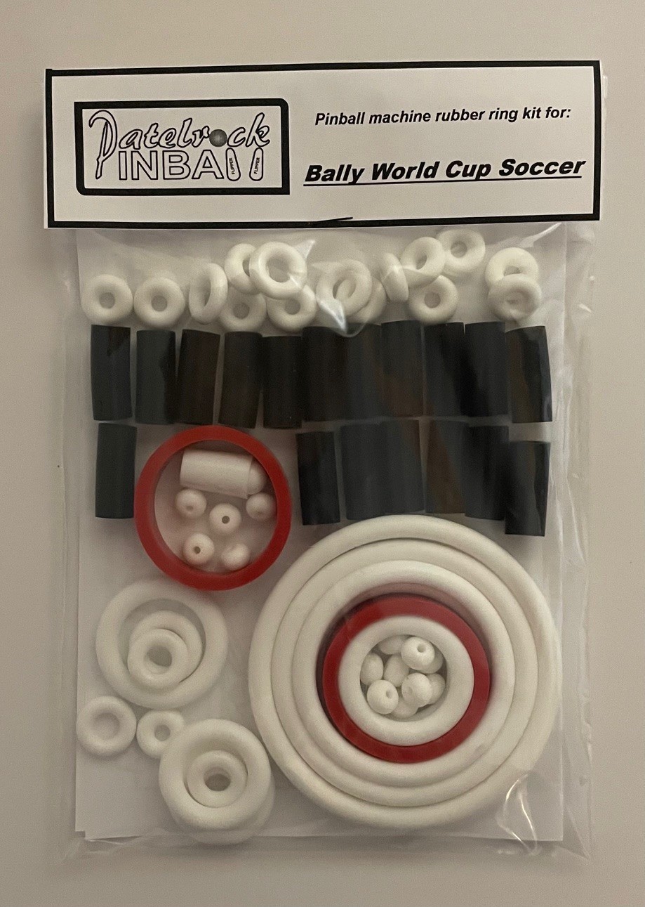 1994 Bally / Midway World Cup Soccer Pinball Machine Rubber Ring Kit WCS