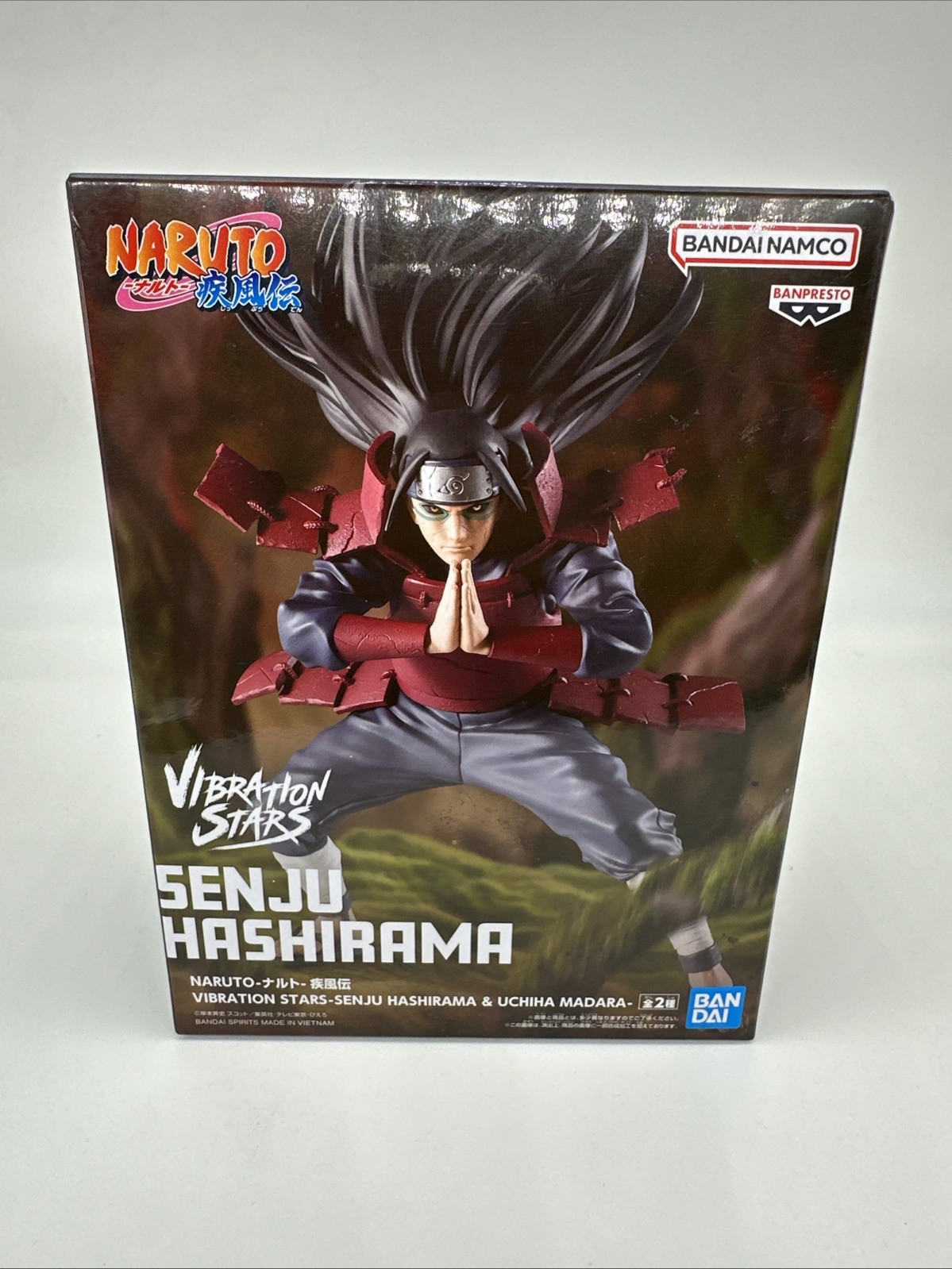 Bandai Namco Naruto: Shippuden Figures - Vibration Stars - Hashirama Senju