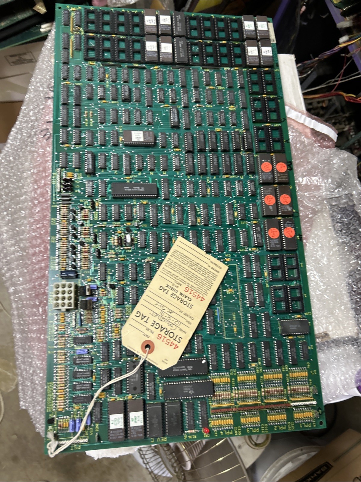 Untested Gauntlet Atari arcade Video GAME PCB BOARD Clf11-5