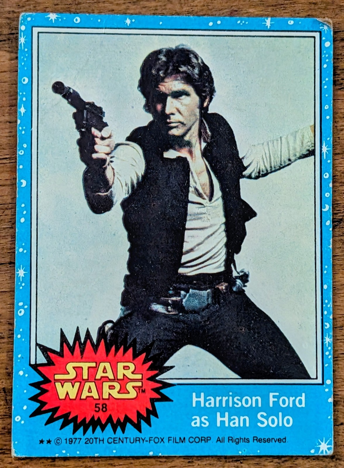 1977 Original Topps Star Wars Blue Card Singles (Rares in Excellent Condition)