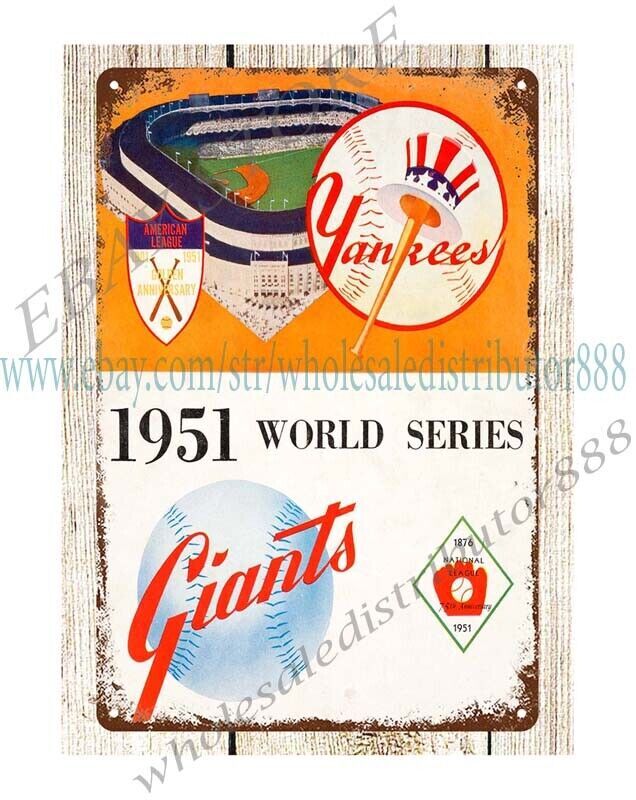 1951 baseball  vs  sports Program metal tin