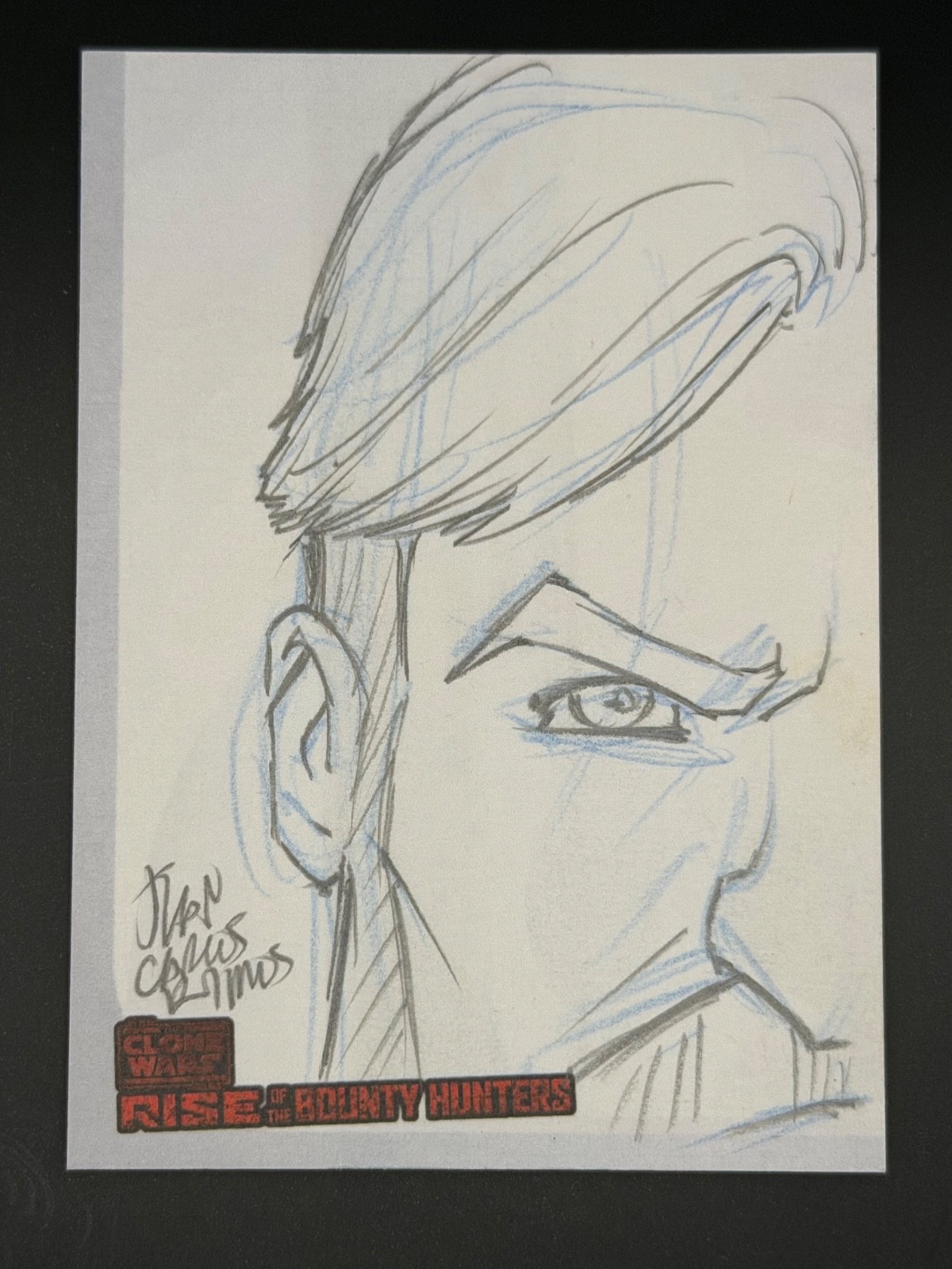 2010 Topps Star Wars Rise of the Bounty Hunters - Obi-Wan Kenobi - Sketch 1/1