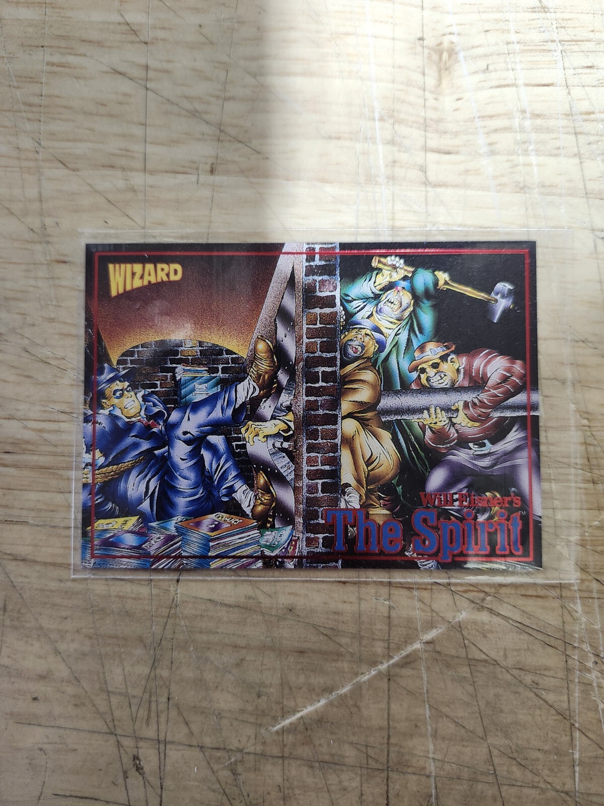 1992 Wizard Magazine The Spirit Promo Card