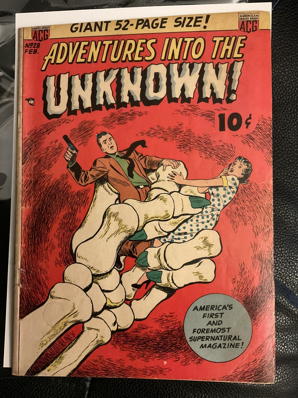 Adventures Into the Unknown #28 ACG 1952