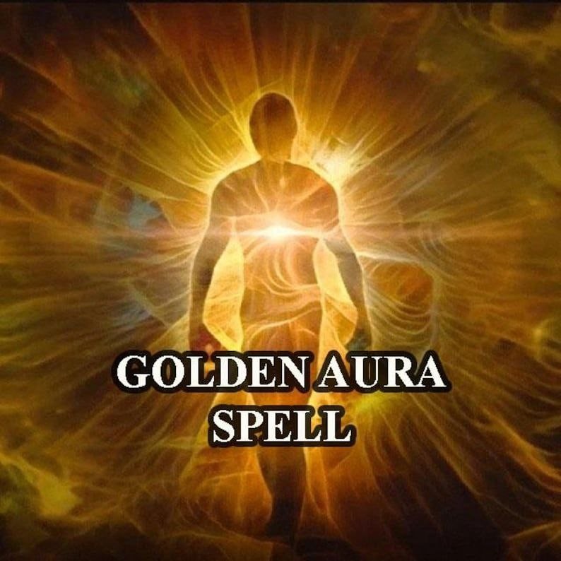 Golden Aura Enhancement Spell – Radiant Energy Activation & Spiritual Glow