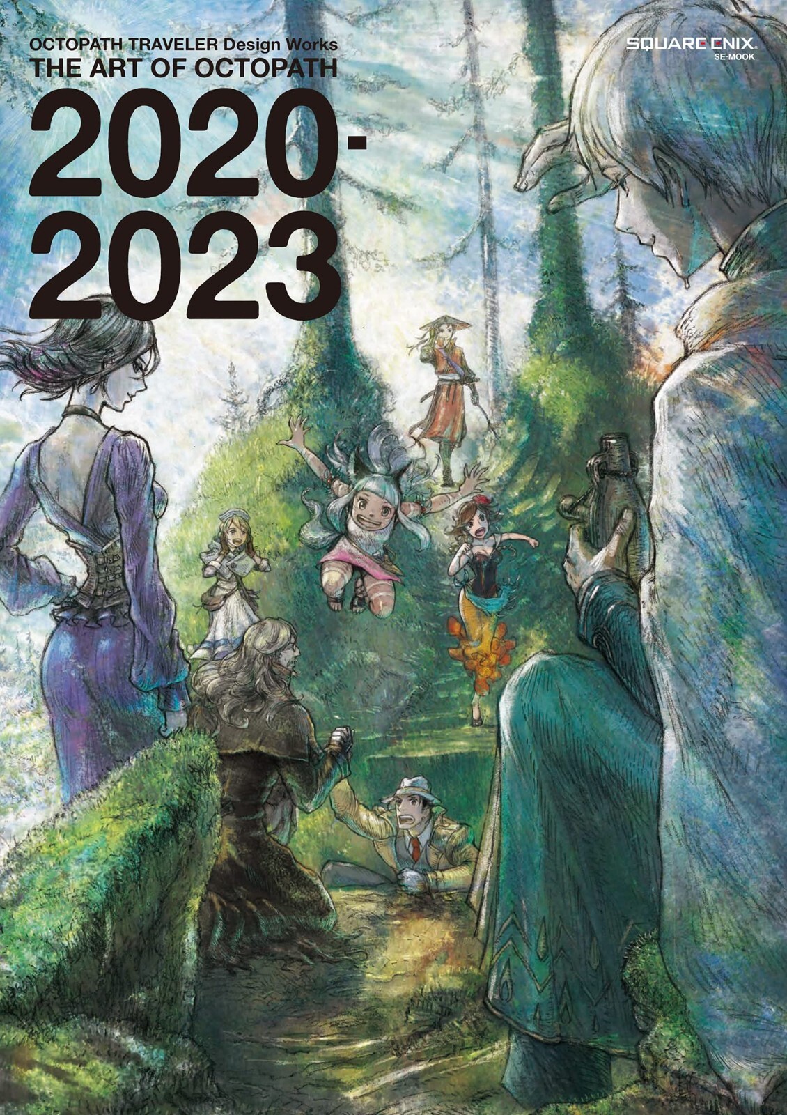 OCTOPATH TRAVELER Design Works THE ART OF OCTOPATH 2020-2023 | JAPAN Book