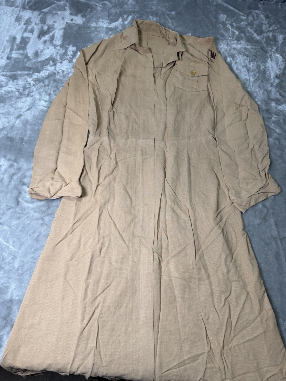 Wwii Ww2 Era Women’s VFW Auxiliary Dress Uniform Rayon Military 1940s