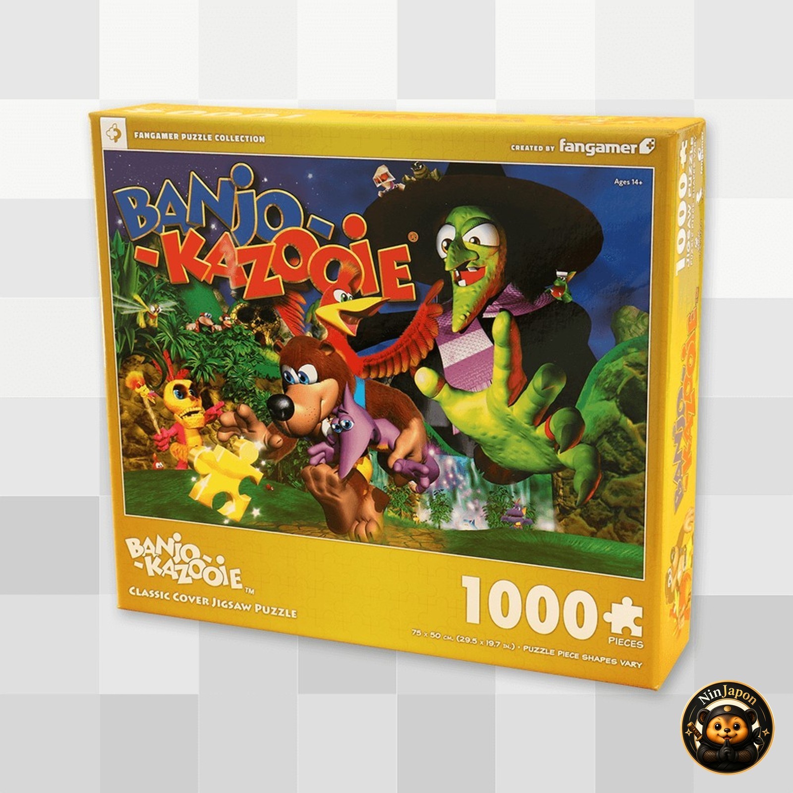 Banjo-Kazooie Puzzle Jigsaw Set Fangamer Japan Official