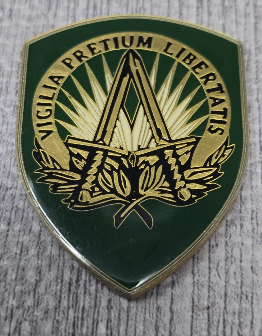 NATO SACEUR Supreme Allied Commander Europe SHAPE Challenge Coin Presentation