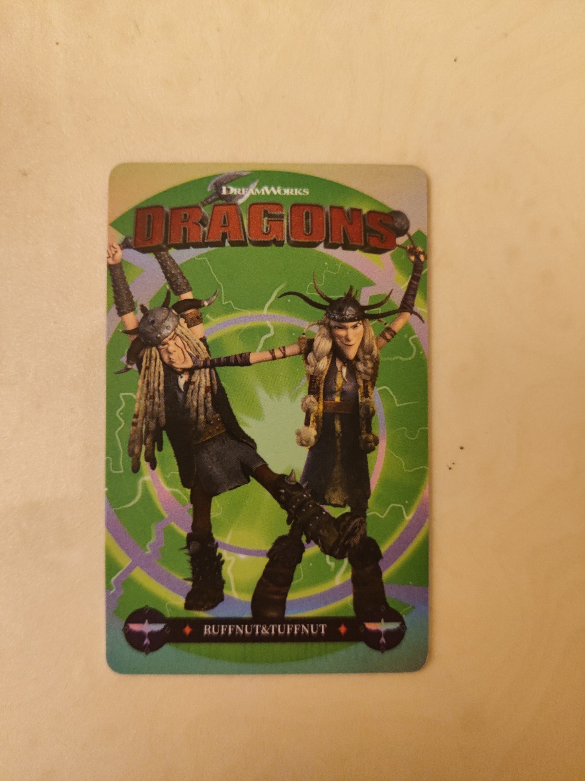 Dreamworks How to Train Your Dragon Round1 Dragons coin pusher card  -You choose