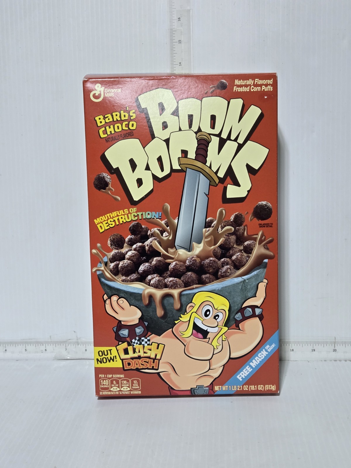 Clash of Clans Barbs Choco Boom Booms Cereal, Sealed, New, Unopened