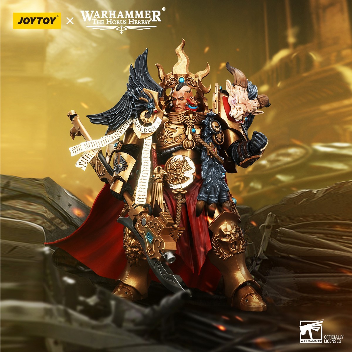 JOYTOY WH40K 1/18 Legio Custodes Constantin Valdor (Captain-General)