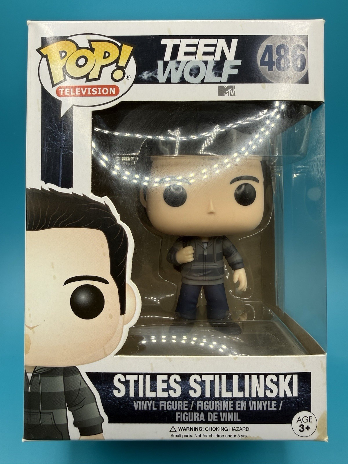 Funko Pop Teen Wolf Stiles Stilinski #486 Vaulted MTV Television Vinyl Figure