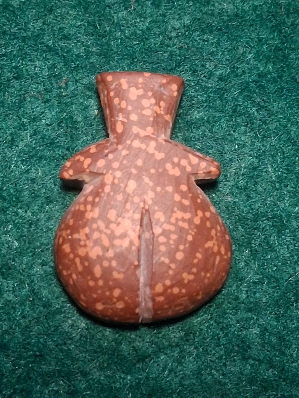 Late 1700s Arikara Elk Hoof Thunderbird Carving Minnesota Rare Find Authentic...
