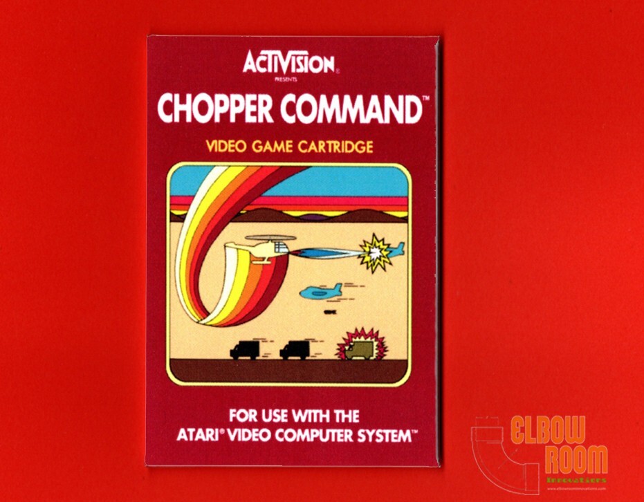 Atari 2600 Chopper Command Activision box art 2x3