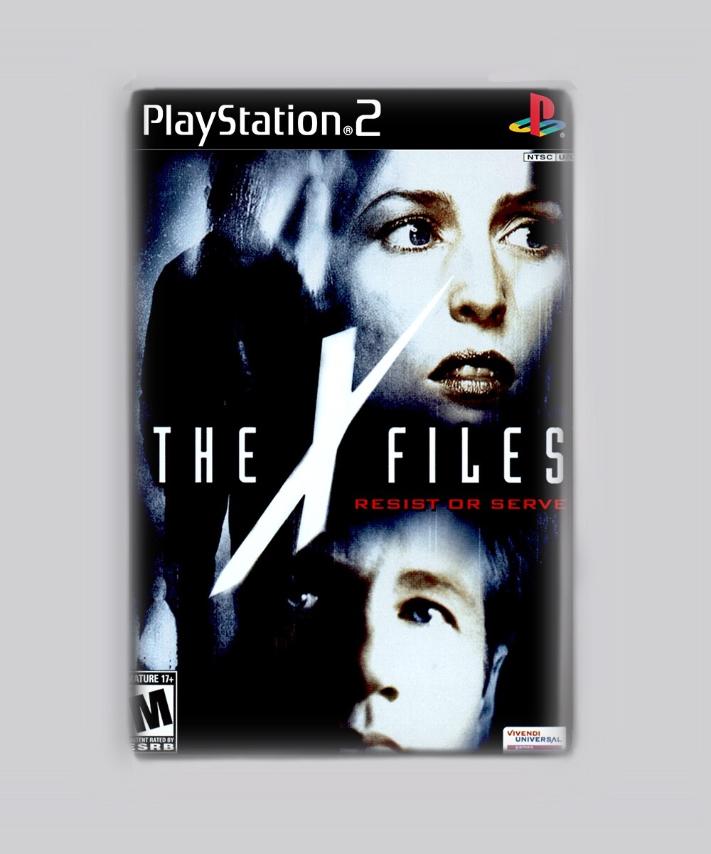 X-FILES - RESIST OR SERVE / PS2 - 2