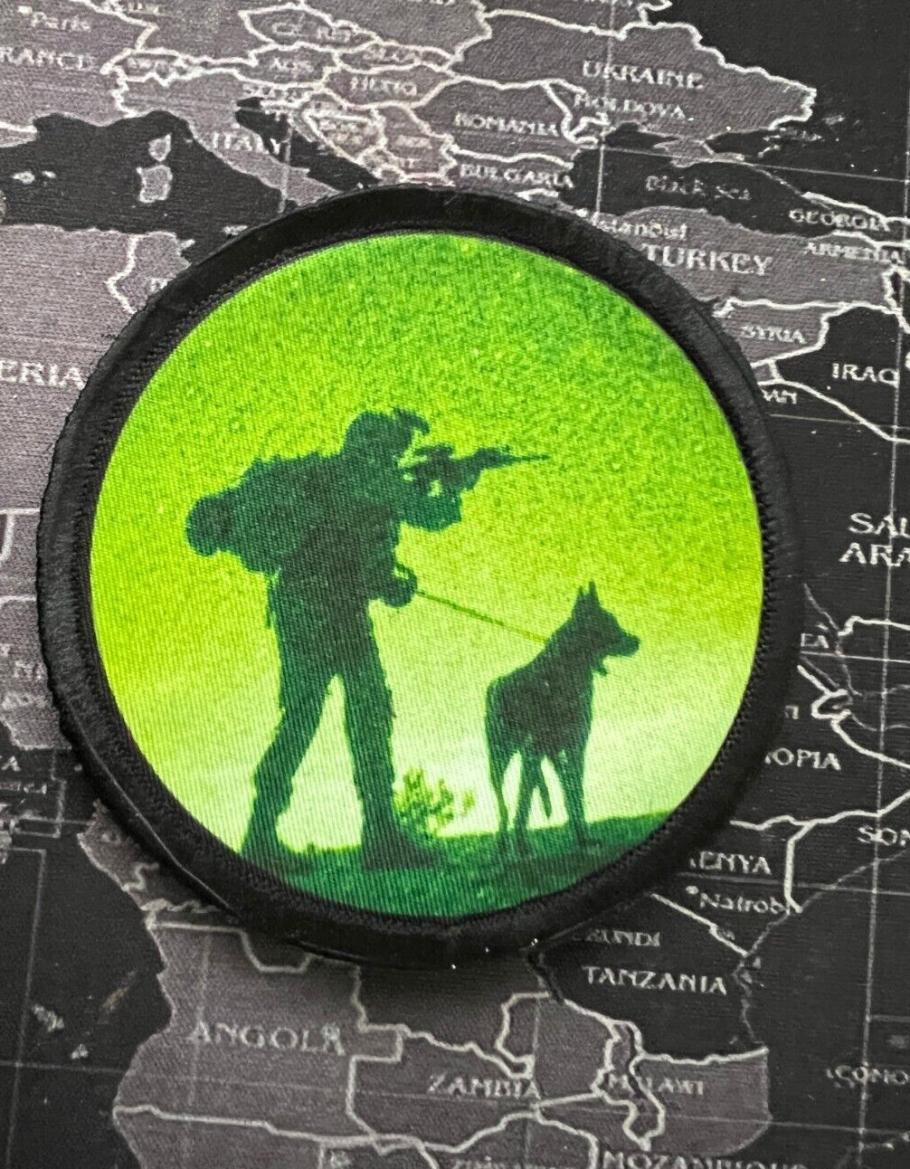 K9 Operator Morale Patch ARMY MILITARY  k-9 Handler Night