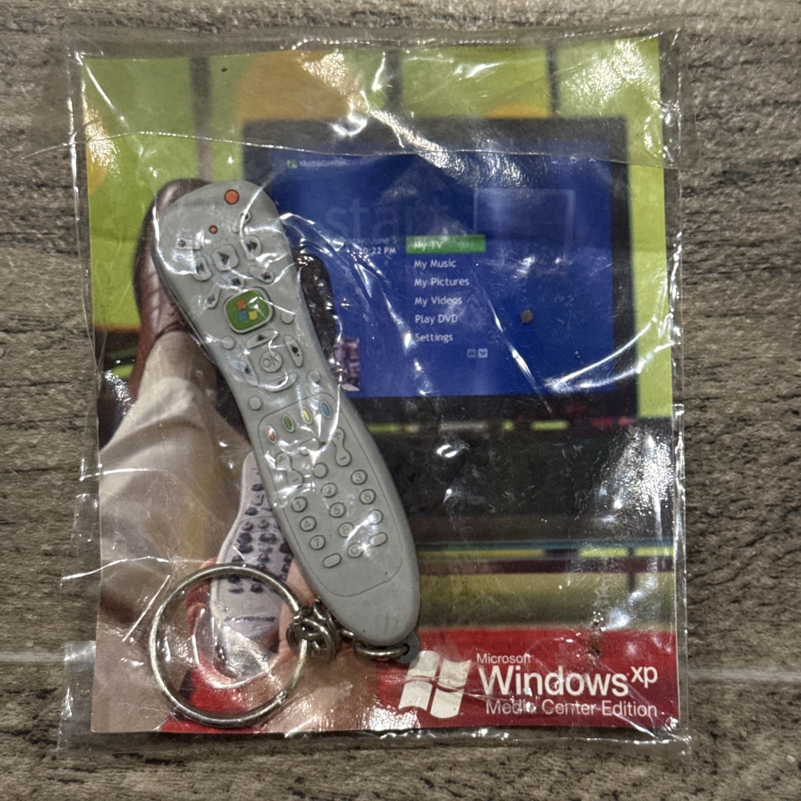Microsoft XP Remote Key Chain In Sealed package