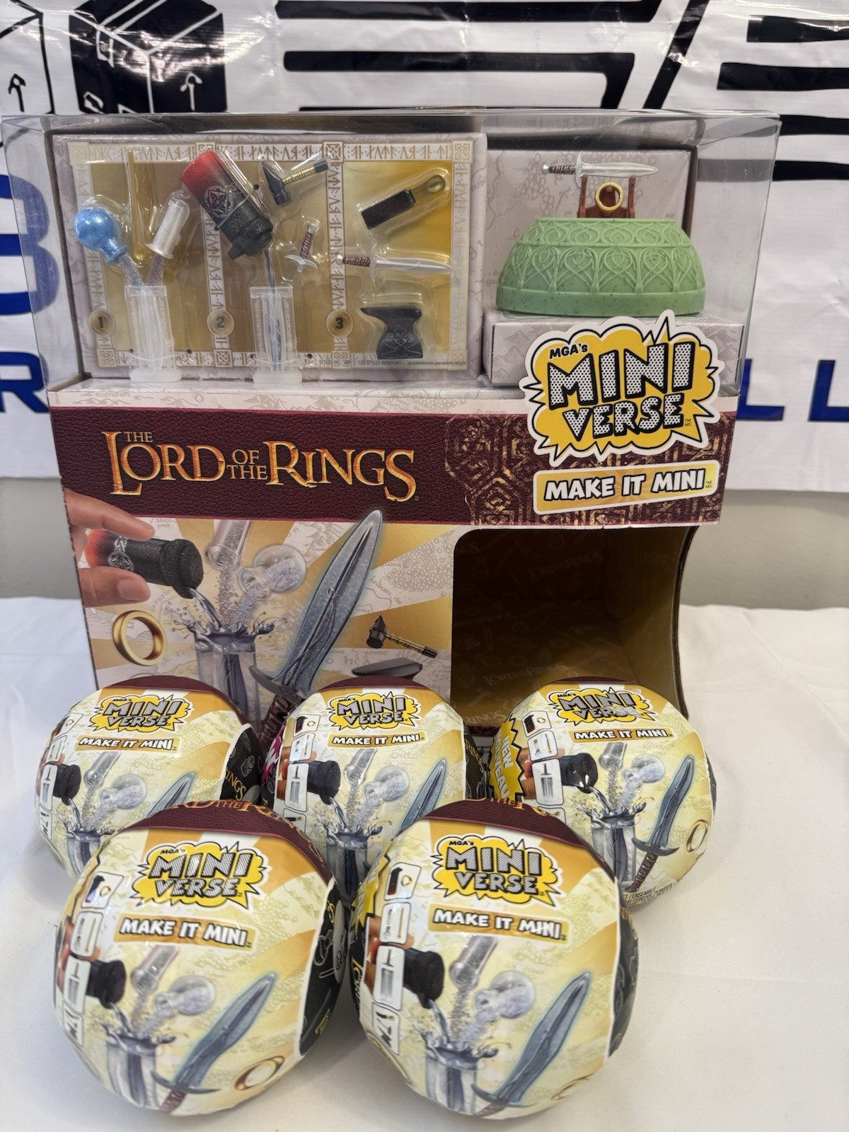 SEALED Brand New-Lord Of The Rings Mini Verse Lot Of 5-Free And Fast Shipping