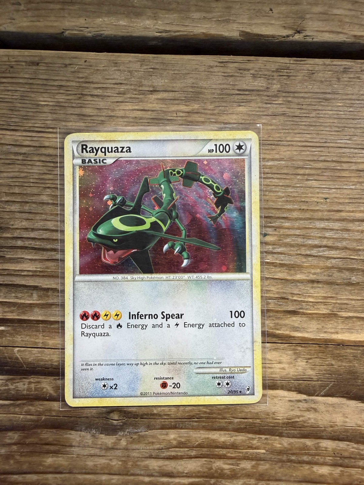 Rayquaza 20/95 Call of Legends Holo LP/MP