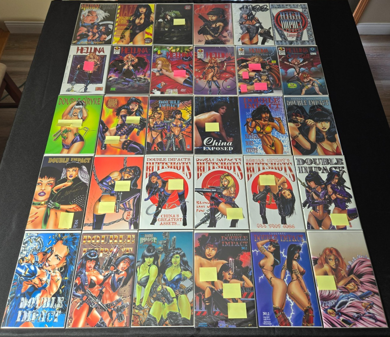 AnotherTime Lot of 30 High Double Impact Hellina Catfight Limited Variant Covers