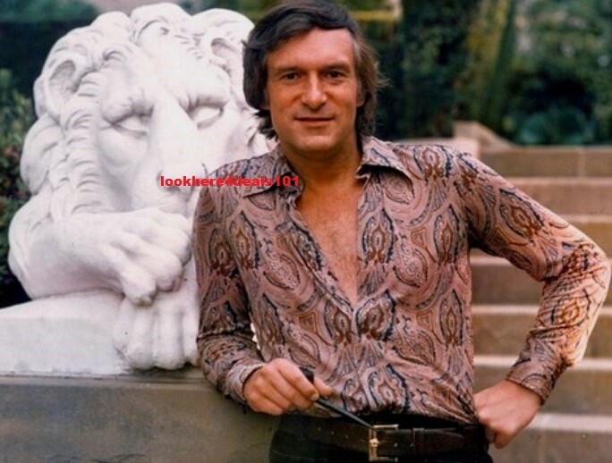 HUGH HEFNER Photo 4x6 Publisher Founder Memorabilia Collectibles USA