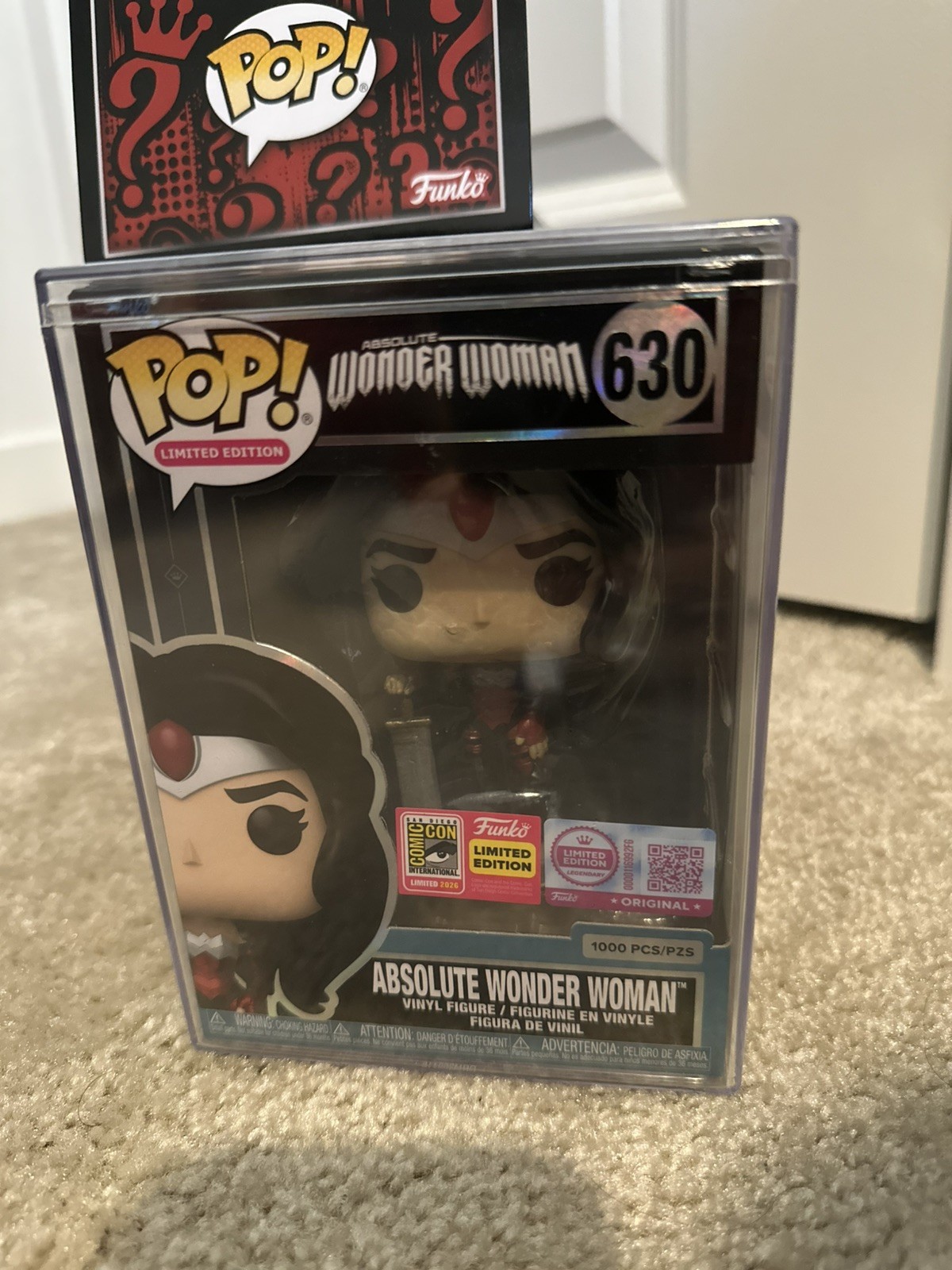 Funko Pop Limited Edition #630 - Absolute Wonder Woman SDCC 2026 LE 1000