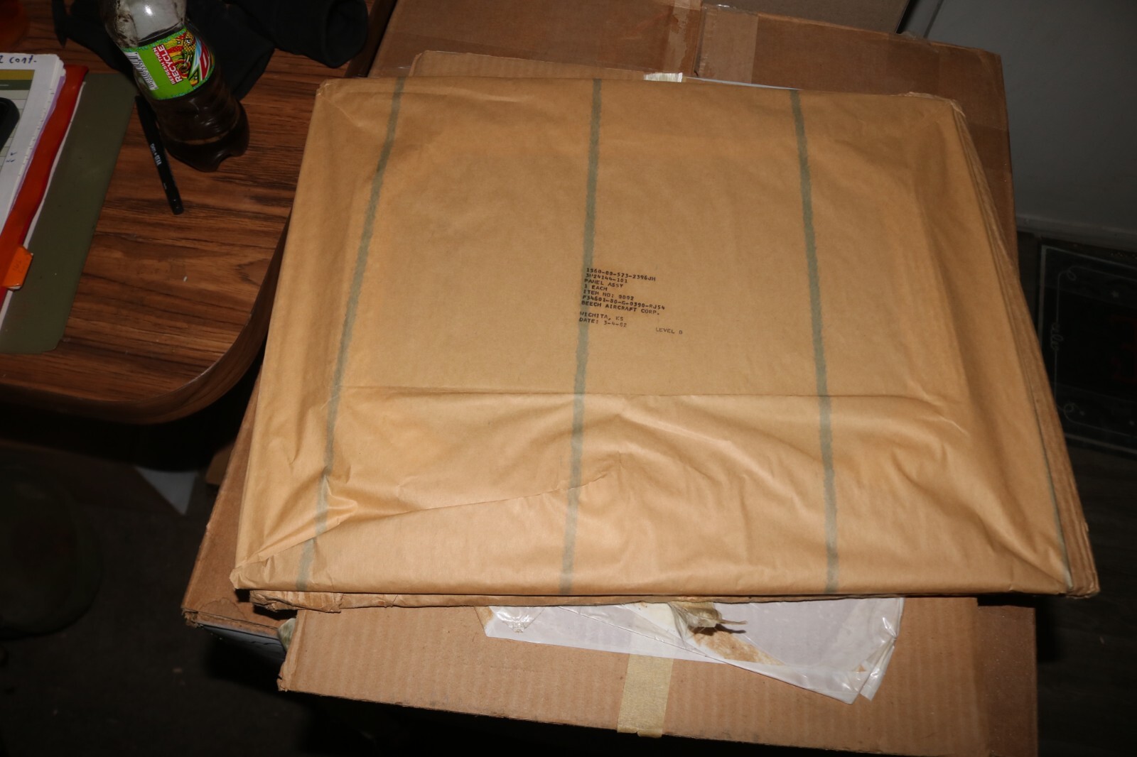 NOS Lockheed C-141 Starlifter lower flap panel 3W24144-101 1560-00-573-2396