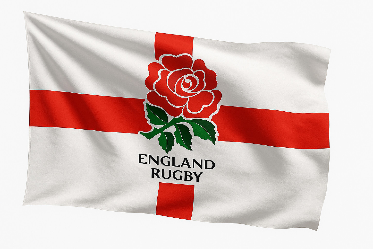 6N England 6 Nations Rugby RFU Red Rose Flag 5FT x 3FT Speedy Delivery