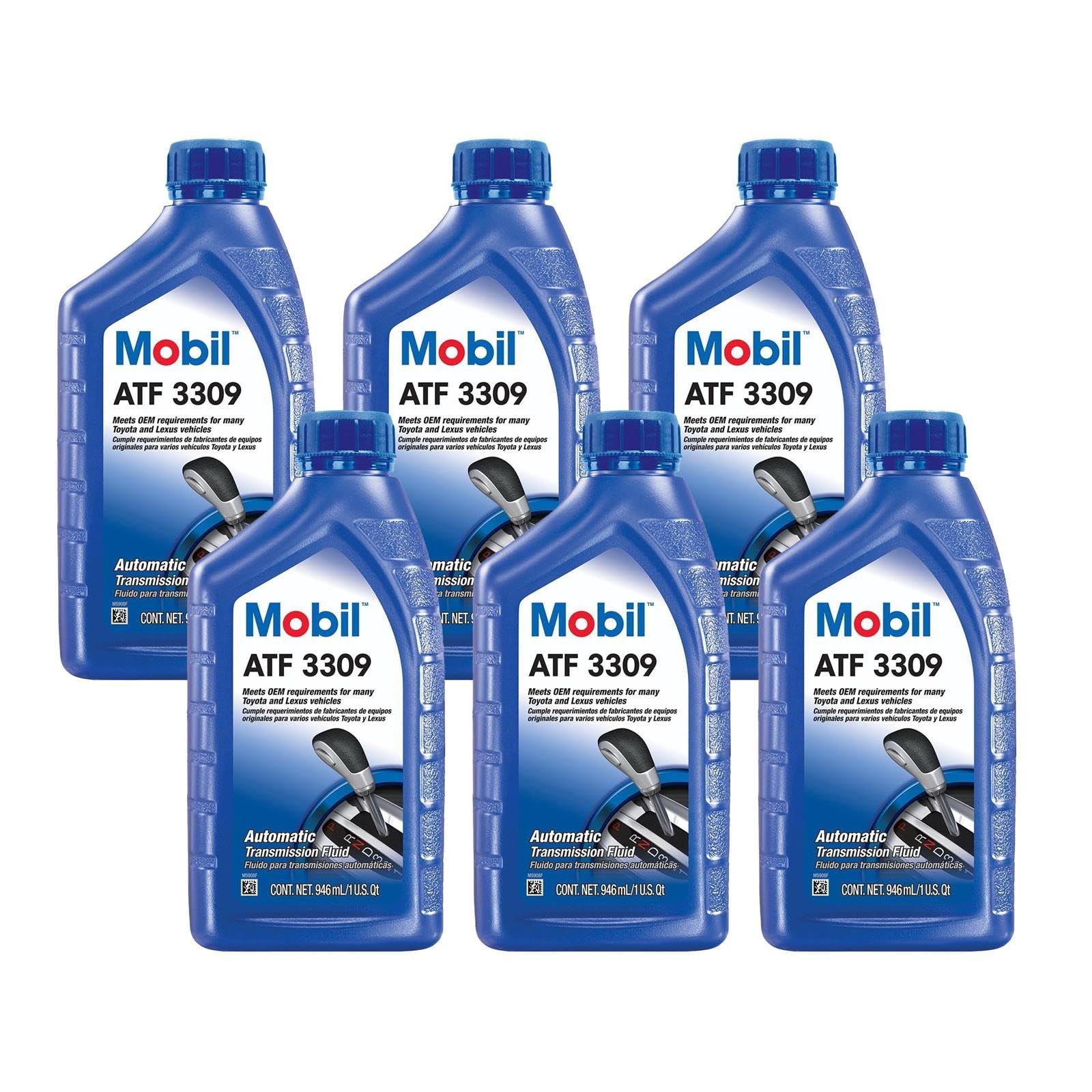 Mobil 3309 Atf High Performance Automatic Transmission Fluid For Toyota Ford Vw