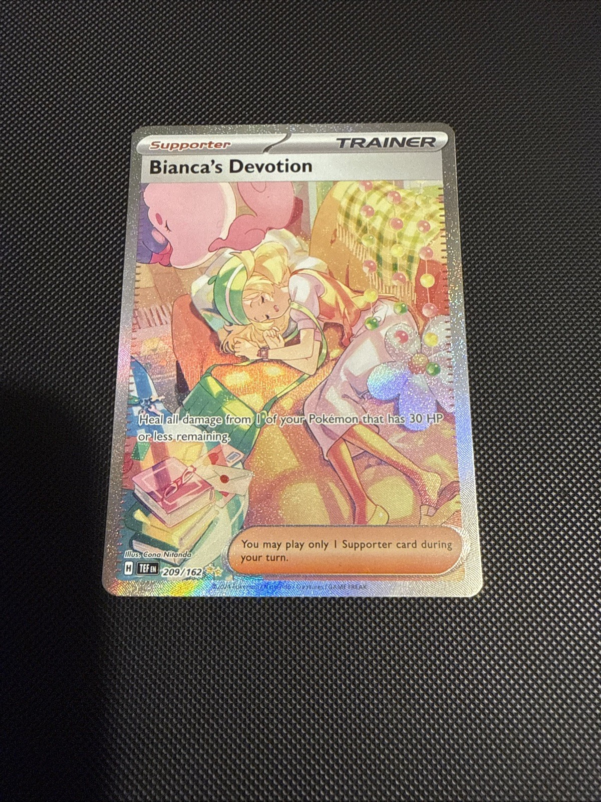 Pokémon TCG Bianca's Devotion 209/162 SV05 Temporal Forces Full Art Holo