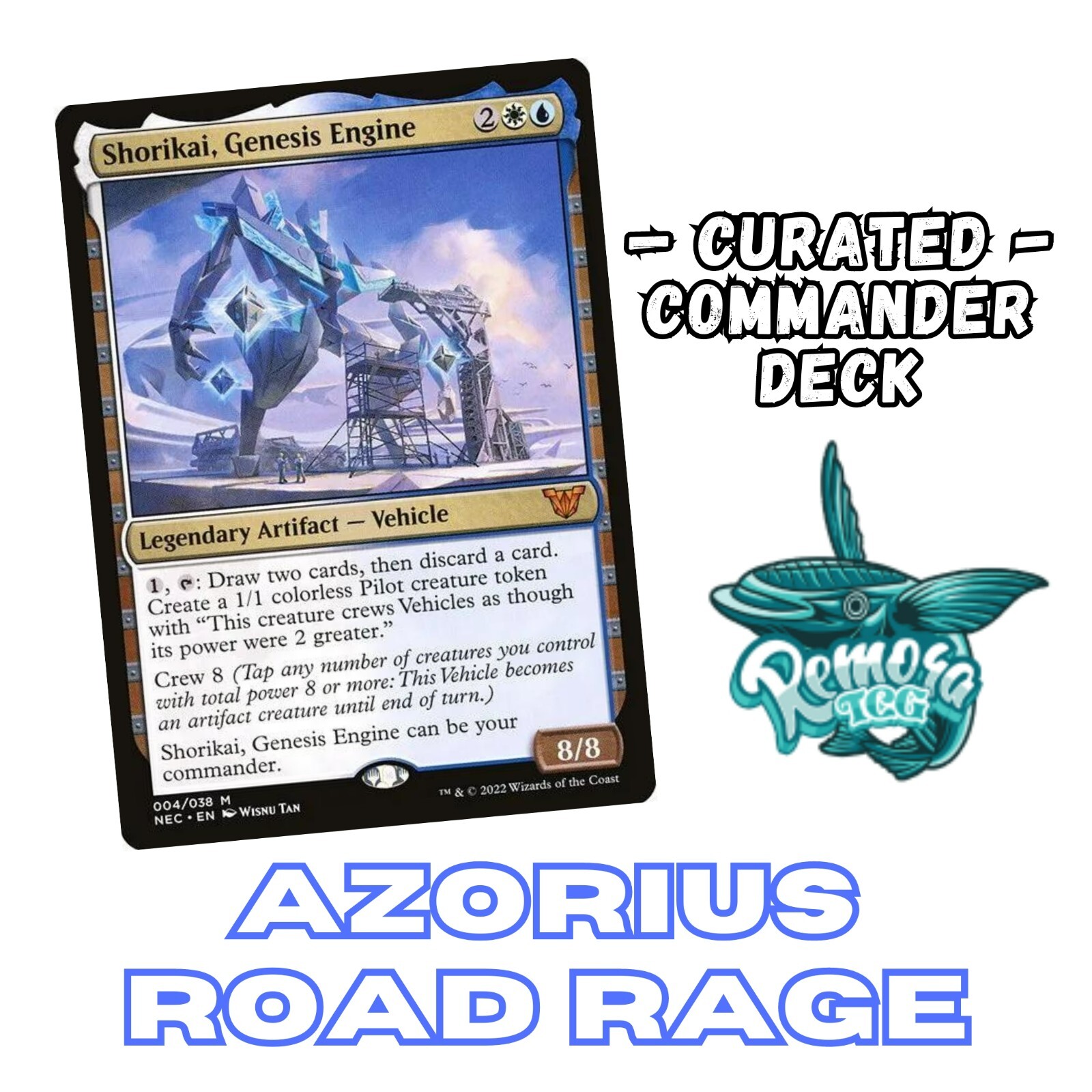 Shorikai, Genesis Engine Deck | Custom Commander Deck | MTG EDH