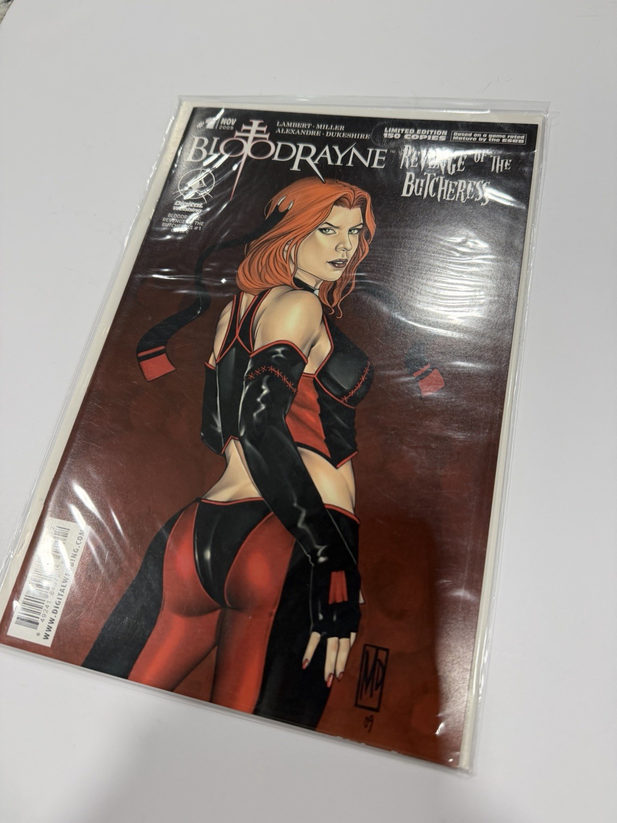 BLOODRAYNE Revenge of The Butcheress #1 Cover C Comic Book Limited to 150 copies