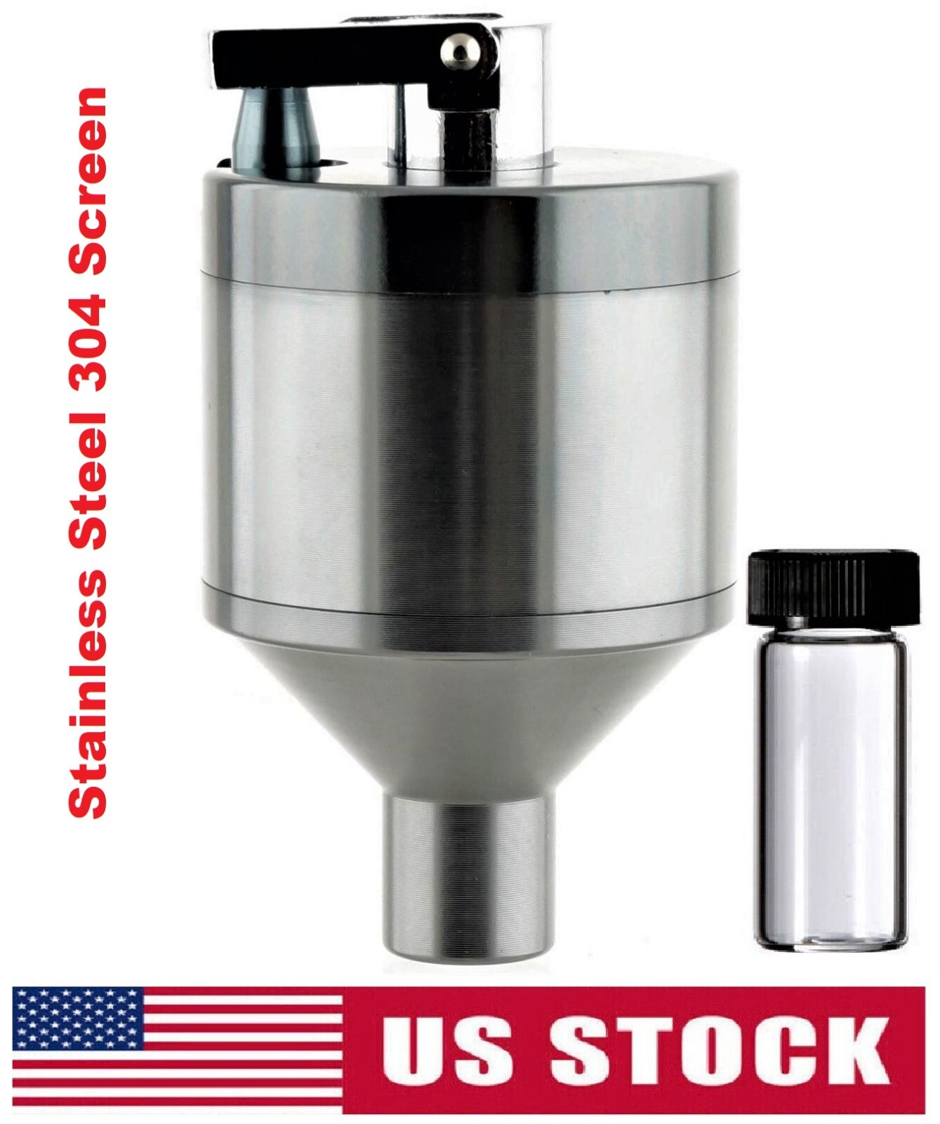 Metal Funnel Deering Grinder Spice Mill Manual Portable 2.2