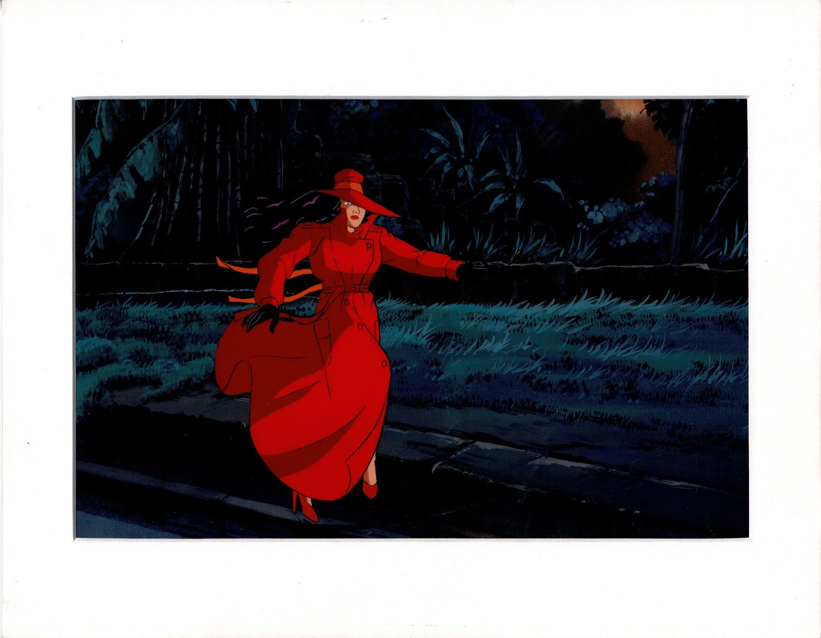 Carmen Sandiego DIC Production Cel and OBG Background n Draws 1994-1999 c8