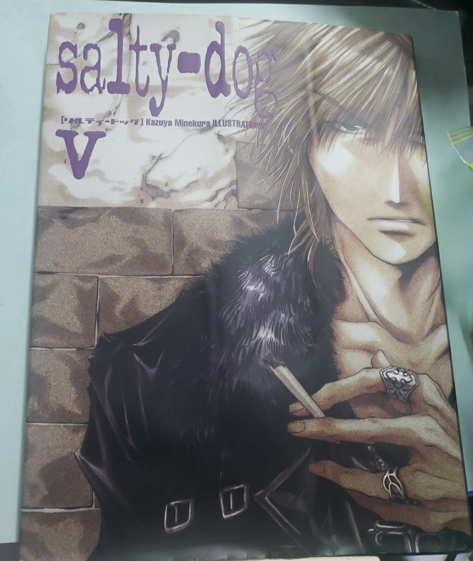 Kazuya Minekura Salty-Dog V Saiyuki Reload Gaiden Art Book Japanese Import