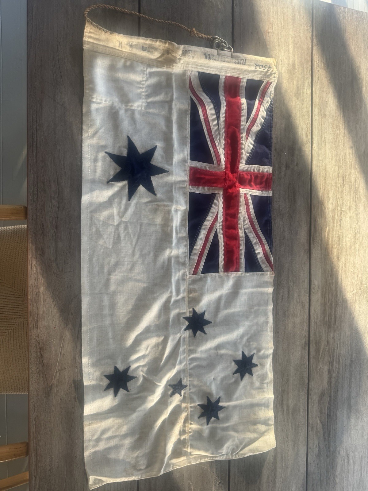 Vintage Royal Australian Navy Naval Ensign Flag